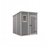 KETER sodo sandėliukas MANOR PENT 6x6 pilka/balta 183,5 x 185 x 200,5cm