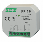 F&F PP-1P 24V elektroninė relė 1P 16A P/T