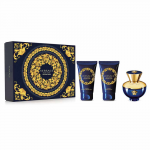 Kvepalų rinkinys moterims Versace Dylan Blue Pour Femme (EDP, 50 ml + kūno losjonas, 50 ml + du&scaron;o želė, 50 ml)