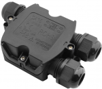 Jungtis hermeti&scaron;ka laidams 3polių 250V 16A 0.5-2.5mm IP68 Eurolight