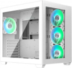 Raijintek Kompiuterio korpusas Paean C7 TG4, baltos spalvos