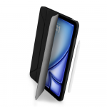 &bdquo;Pipetto Origami No1&ldquo; dėklas, skirtas &bdquo;iPad Air 13&ldquo; (2024 m.) &ndash; juodas
