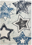 Dywan TINIES STARS spalva mėlyna 140x190 Hakano