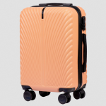 Kelioninis Vidutinis lagaminas Wings SN120 M persikinis(peach)