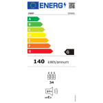 Candy | Wine Cooler | 438063 | Energy efficiency class G | Free standing | Bottles capacity 34 | Juodas