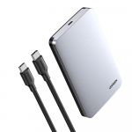 Ugreen CM300 70499 skyrius 2,5'' SATA 3.0 6Gbps kietasis diskas &ndash; pilkas + USB-C &ndash; USB-C laidas 0,5 m