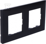Legrand 2 RĖMŲ RĖMAS Juodas NILOE STEP