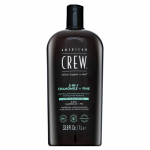"American Crew" &scaron;ampūnas, kondicionierius ir du&scaron;o želė "3-in-1 Chamolie + Pine" 1000 ml