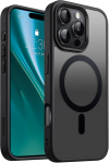 Dėklas Telforceone Etteri Matt Mag Apple iPhone 16 Pro 6.3" juoda spalva