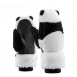 Qunature Panda Ski Gloves for Kids and Adults Size S - juodos ir baltos spalvos