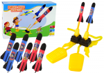 Lean Toys Geltonas Putų Raketų Paleidimo Rinkinys Sode