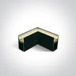 6-14W LED linijinės sistemos &scaron;viestuvas - kampinis sujungimas, juodas, 3000/4000/5000K, 050170D/B/V