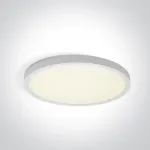 Lubinis &scaron;viestuvas 40W LED vidaus plafonas, apvalus, baltas, 2800/3200/4000K, 62006C/W/V