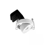 9W LED įleidžiamas &scaron;viestuvas, baltas, 3000K, S144