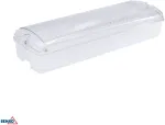 3,5W LED pavir&scaron;inis evakuacinis &scaron;viestuvas GALER, baltas, 6500K, IP65, 3h veikimas autonominiu režimu, su piktogramų rinkiniu