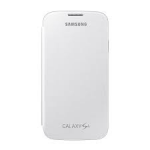 Folio mobilaus telefono dėklas Samsung Galaxy S4 i9500 Balta
