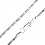 Sidabrinė grandinėlė "Snake" Brasco 54376