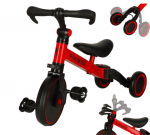 Triratis balansinis dviratukas Trike Fix, raudonas