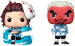 Funko POP pack 2 figures Demon Slayer Kimetsu no Yaiba Tanjiro Kamado & Sakonji Urokodaki