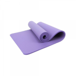 Winder Home Storas neslystantis jogos kilimėlis 60&times;190 cm &ndash; violetinis su užvalkalu, mank&scaron;tai ir treniruotėms