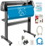 Vinilo pjaustytuvas 870 mm, su stovu, reguliuojamu greičiu, 34 colių ploteris, ženklų gamybos įrenginys, lipdukų pjovimo aparatas, reklaminių užra&scaron;ų gamyba