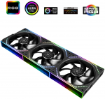 Thermalright TL-M12Q X3 PWM ARGB Ventiliatoriai | Juodas