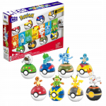 Mattel Mega Pok&eacute;mon Beginner Trainer Team veiksmo figūrėlių rinkinys, 8 Pok&eacute;monai