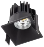 11/15W LED įleidžiamas &scaron;viestuvas XDOMINO, juodas, 3000K