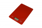 Virtuvinės svarstyklės Besk Svari virtuves digitālie 5kg sarkani