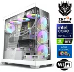 Stacionarus kompiuteris INTOP AQUA Ultra 7 265KF 16GB DDR5 1TB SSD M.2 NVME+2TB RTX5060 8GB WiFi no-OS (RW69192NS) (Atnaujinta)