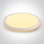 Lubinis &scaron;viestuvas 45+5W LED pavir&scaron;inis &scaron;viestuvas, baltos sp., 2700/3200/4000K, 600mm, &scaron;viečia į vir&scaron;ų ir į apačią, 62002D/W/V