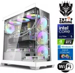 Stacionarus kompiuteris INTOP AQUA Ultra 5 245KF 16GB DDR5 1TB SSD M.2 NVME+2TB RTX5060 8GB WiFi WIN11 (RW70998WH) (Atnaujinta)