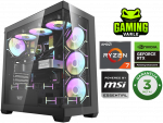 Varlė Gaming Stacionarus Žaidimų Kompiuteris AMD Ryzen 7 9800X3D + RTX 5070Ti 16GB | 32GB DDR5 | 2x 1TB NVMe SSD