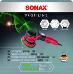 SONAX Vidutinio kietumo poliravimo padas orbitinei ma&scaron;inėlei 150 498641
