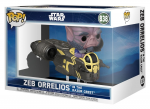 FUNKO POP! Vinilinė figūrėlė: Žvaigždžių karai - Zeb Orrelios In The Razor Crest, 9 cm