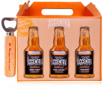 Accentra Men's Collection gift set with opener