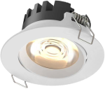 5W LED įleidžiamas &scaron;viestuvas TILT, baltas, 2700/3000K, dimeriuojamas, IP40, E4023170BDP