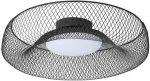 Lubinis &scaron;viestuvas 18,5W LED pavir&scaron;inis &scaron;viestuvas MESH, juodas, 3000K