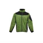 Džemperis Sara Workwear Comfort, juoda sp./žalia sp., M dydis