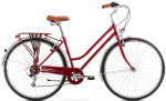 None Dviratis Romet Vintage Eco D 2025 red-18" / M (Dydis: 18" / M)