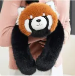 WOOPIE Weighted Plush Toy Raudona Panda Anti-stress Sensory Heavy Bear 65cm 2500g