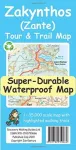 KNYGA Jan Kostura Zakynthos (Zante) Tour & Trail Map