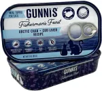Gunnis - Toppers Arctic char & Cod Liver, Cat - 85 g