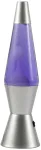 iTotal - Spaceship LED Lava Lamp with Sidabrinis Base - Violetinė (XL3325)