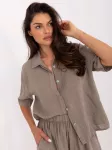 Kostiumėlis moterimsTW-KMPL-BI-30480.90-ciemny bezowy