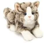 Teddy Hermann - Gulintis katinas pilkas 20 cm (906919)