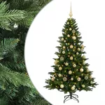 Dirbtinė kalėdinė eglutė su rutuliuku 120 cm 150 LED