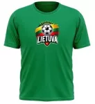 KS Mar&scaron;kinėliai Vaikams Futbolas Lietuva (4 spalvos), Pasirinkite Dydį: 14 metų (XS), Pasirinkite Spalvą: Juoda