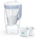 Filtravimo ąsotis Brita Glass su 2 įdėklais MaxtraPro PP (mėlynas; 2,5 l)