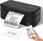 GuKKK Bluetooth termininė etikečių spausdintuvas 203 DPI, 150 mm/s, 38&ndash;110 mm plotis DYJ-X4-HS